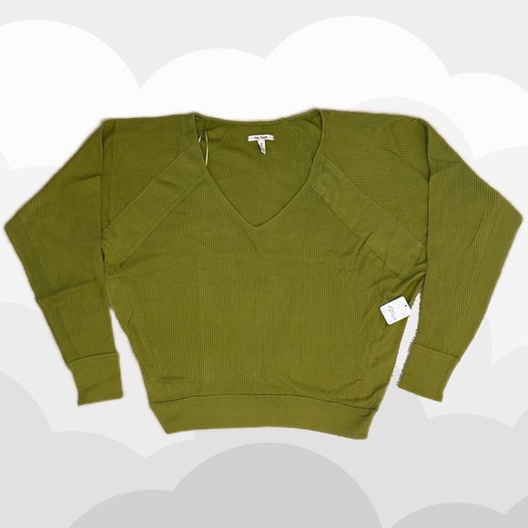 Free People - Santa Clara Thermal Long Sleeve in Ferngully - Picture 3 of 9